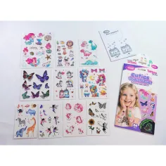 TyToo: Zestaw Naklejek Tatuaży Cuties & Beauties zdjęcie 4