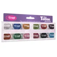 TyToo: Zestaw najpiękniejszych kolorów brokatu 12x2,5ml