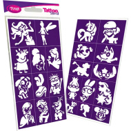 Tytoo: MagicToon 23-częściowy zestaw szablonów