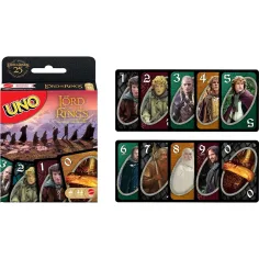 UNO Gra karciana Władca Pierścieni – Mattel zdjęcie 2