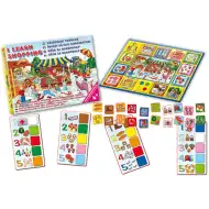Uczę się kupować 4-języczna gra planszowa rozwijająca umiejętności - D-Toys