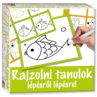 Uczę się rysować grając w rozwijającą grę o zwierzętach.
