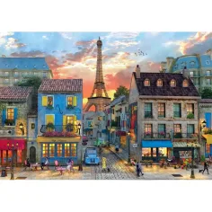 Ulice Paryża, puzzle HQC 1000 elementów - Clementoni zdjęcie 2