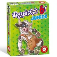 Uważaj 6! Gra karciana Junior - Piatnik