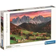 Val di Funes, Włochy HQC puzzle 2000 elementów – Clementoni
