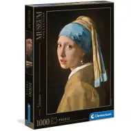 Vermeer - Dziewczyna z perłą Muzeum puzzle 1000 elementów - Clementoni
