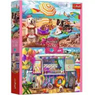 Wakacje 2x500 elementów puzzle - Trefl