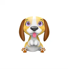 Washy Friends: Kolorowa Niespodzianka – kąpielowy piesek beagle z wanną i akcesoriami zdjęcie 2