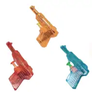 WaterWow: Mały przezroczysty pistolet na wodę w różnych wariantach