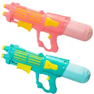 WaterWow: Pistolet na wodę z pojemnikiem w dwóch wariantach 50 cm zasięg strzału 8 metrów