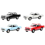 Welly: Mercedes-Benz 230SL z 1963 roku, metalowy model samochodziku w różnych wersjach, 11 cm