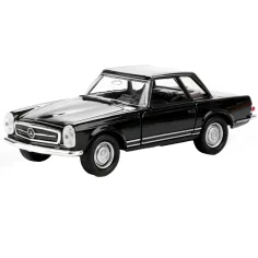Welly: Mercedes-Benz 230SL z 1963 roku, metalowy model samochodziku w różnych wersjach, 11 cm zdjęcie 7