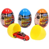 Welly: Niespodzianka metalowy model samochodu w jajku 1/60 1 szt.