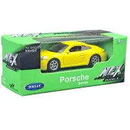 Welly: Porsche 911 (991) Carrera S żółty metalowy model samochodu w skali 1/64