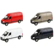 Welly: metalowy model samochodu Mercedes-Benz Sprinter w kilku wersjach, 11 cm