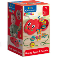 Wesołe jabłko do nawlekania - Clementoni Baby