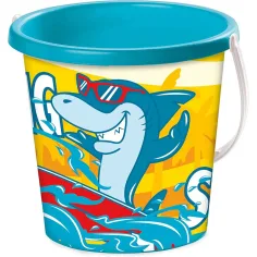 Wiaderko do piasku z motywem rekina-surfera - Mondo Toys