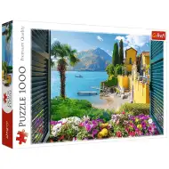 Widok na jezioro Como puzzle 1000 elementów - Trefl