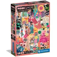 Więcej znaczy więcej: Moda i design HQC 1000-elementowe puzzle - Clementoni