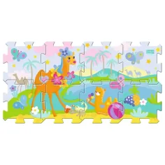 Wielbłądy w oazie puzzle gąbczaste - Terfl zdjęcie 3