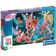 Winx Club wróżki puzzle 104 elementów - Clementoni
