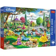 Wiosenny piknik Księżniczek Disneya, puzzle 1000 elementów, Premium Plus Quality - Trefl