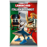 Włoska karta kolekcjonerska Italian Brainrot Lamincard