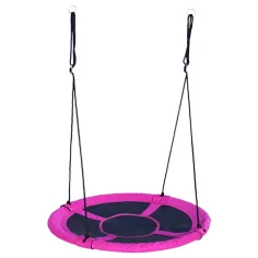 Wonderland huśtawka gniazdo 110 cm - różowa