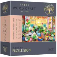 Wood Craft: Domek letniskowy nad morzem drewniane puzzle 500+1 szt. - Trefl
