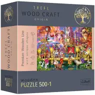 Wood Craft: Magiczny świat - drewniane puzzle 500+1 elementów - Trefl