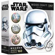 Wood Craft: Star Wars - Hełm szturmowca 160-elementowa premium drewniana układanka - Trefl