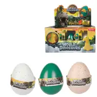 World of Dinosaurs Figurka rosnącego dinozaura w jajku