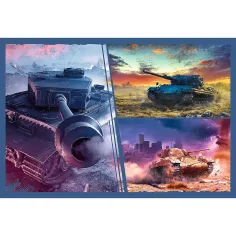 World of Tanks puzzle 2x200 elementów - Trefl zdjęcie 2