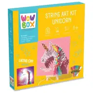 WowBox: Zestaw kreatywny do tworzenia obrazu z nici LED Jednorożec