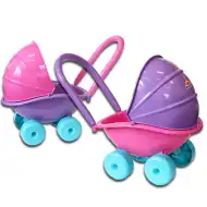 Wózek dziecięcy z daszkiem przeciwsłonecznym - D-Toys
