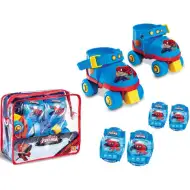 Wrotki Spider-Man z zestawem ochraniaczy, w rozmiarze 22-29 cm