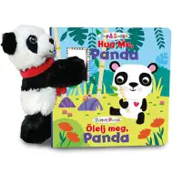 Wskakuj, przyjacielu, z pluszowym przyjacielem i książką z obrazkami – Przytul mnie, panda