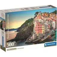 Wybrzeże Riomaggiore HQC puzzle kompaktowe 500 elementów - Clementoni