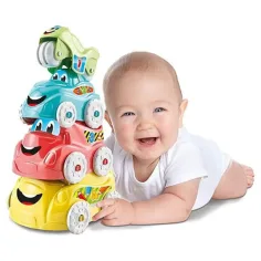 Zabawne pojazdy - gra zręcznościowa dla niemowląt - Clementoni Baby zdjęcie 4