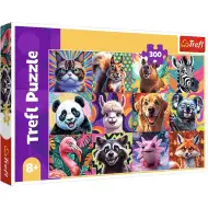 Zabawne portrety zwierząt puzzle 300 elementów - Trefl