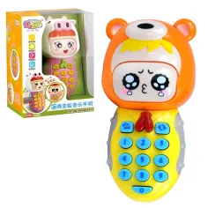 Zabawny telefon dla niemowląt w dwóch wersjach z dźwiękiem i światłem. zdjęcie 2