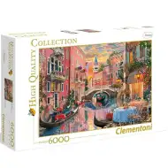 Zachód słońca w Wenecji HQC 6000-elementowe puzzle - Clementoni