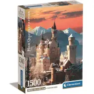 Zamek Neuschwanstein 1500-elementowe puzzle HQC 59,5x84,5cm - Clementoni