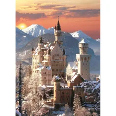 Zamek Neuschwanstein 1500-elementowe puzzle HQC 59,5x84,5cm - Clementoni zdjęcie 2