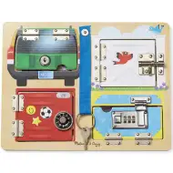 Zamki i klucze drewniane rozwijające umiejętności - Melissa &amp; Doug