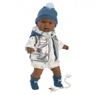 Zareb 42 cm lalka z dźwiękiem i smoczkiem