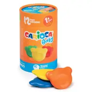 Zestaw 12 kredek w kształcie misia Baby Teddy - Carioca