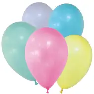 Zestaw 12 pastelowych balonów