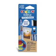 Zestaw 2 markerów akrylowych - Carioca
