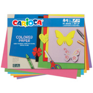 Zestaw 20 kolorowych kartek formatu A4 - Carioca